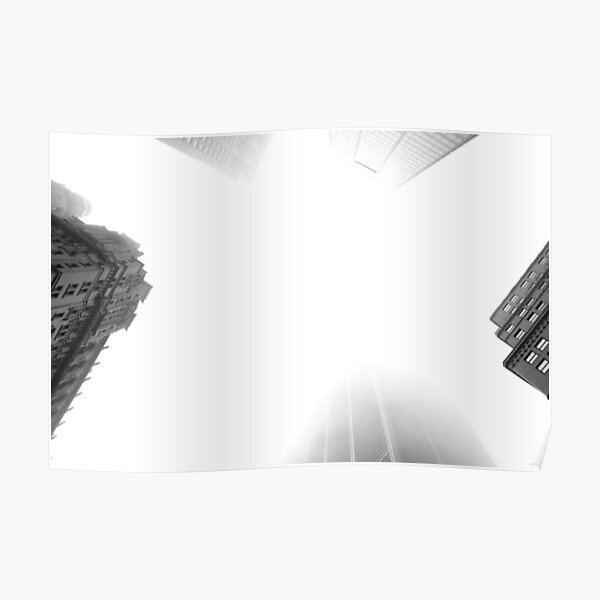 New York from Below Poster