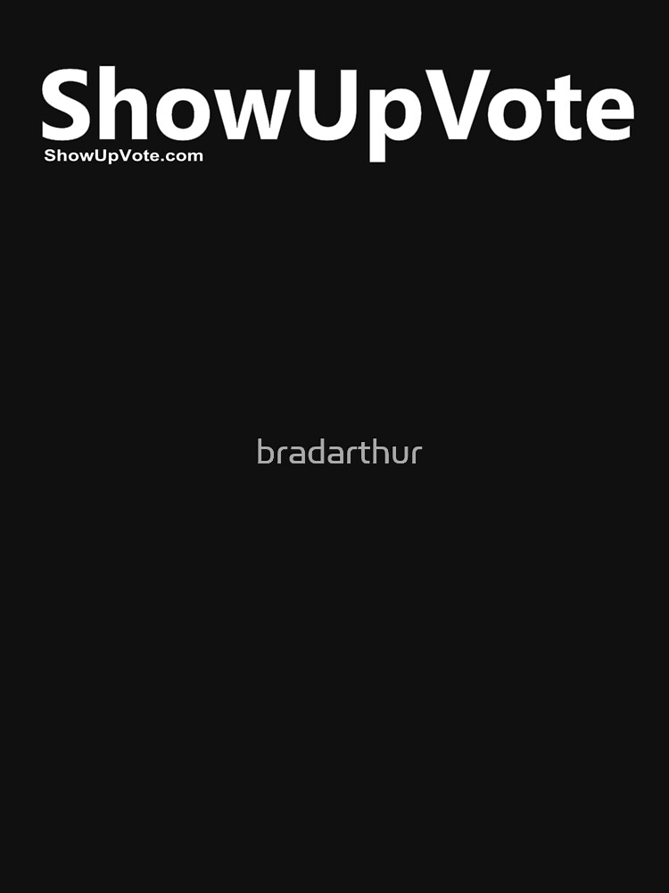 Thumbnail 3 of 3, Baseball ¾ Sleeve T-Shirt, ShowUpVote.com3 designed and sold by bradarthur.