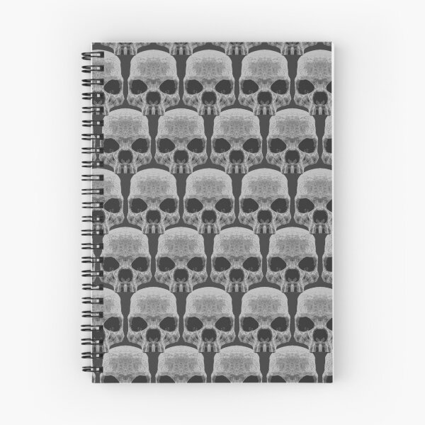 Item preview, Grey Skulls Pattern designed and sold by TSlayerMerch.