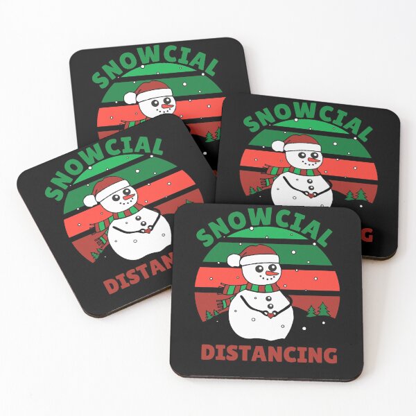 Item preview, Snowcial Distancing designed and sold by Echo Dusk.