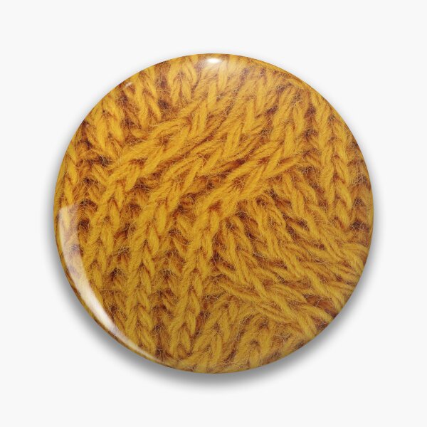 Item preview, Knitted yellow pattern designed and sold by DarkArtStudio.