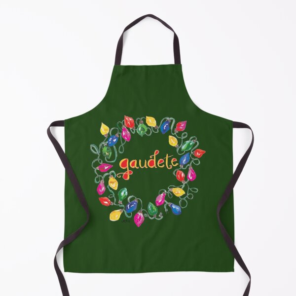 Item preview, Christmas Lights Hand-Lettered, Hand-Drawn Design! Gaudete - Rejoice designed and sold by MaryKunzGoldman.
