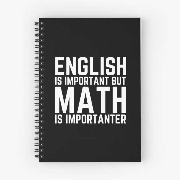 Item preview,  English Is Important But Math Is Importanter designed and sold by hachemi riadh.
