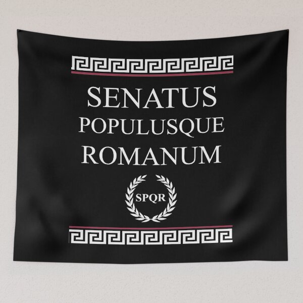 Item preview, Senatus Populusque Romanum SPQR Ancient Rome Symbol  designed and sold by Agema Apparel.