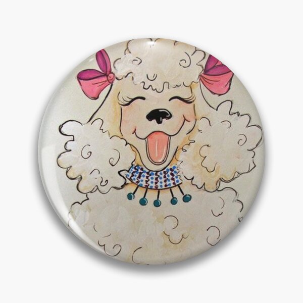 Item preview, Poodle cute pet dog dogs pets puppy art caniche smile designed and sold by Coolstuff4you71.