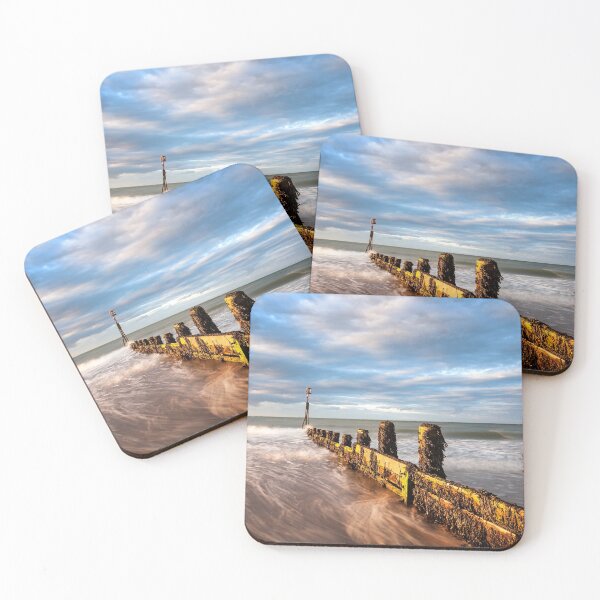 Item preview, Evening light on Cromer beach designed and sold by dp-images.