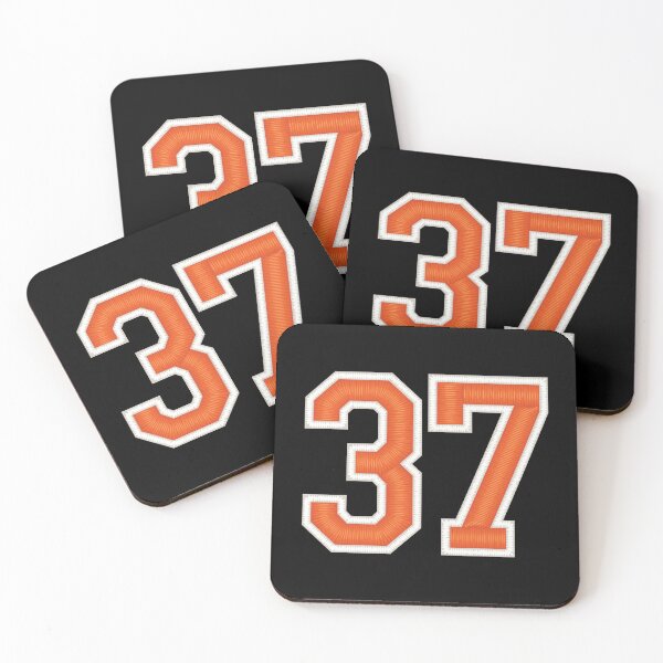 Item preview, Sports Number 37 Jersey thirty-seven Orange designed and sold by elhefe.