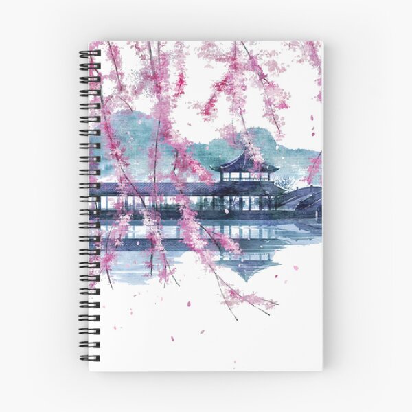 Item preview, Reflection of Palace behind Cherry blossom Branches designed and sold by SherriMans.