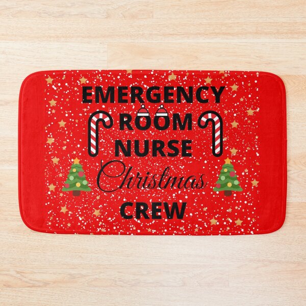 Item preview, Emergency Room Nurse Christmas Crew | Funny Christmas Quote designed and sold by metin1331.