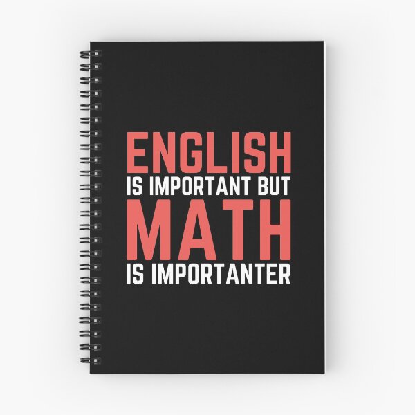 Item preview,  English Is Important But Math Is Importanter designed and sold by hachemi riadh.