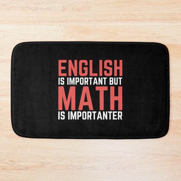 Item preview,  English Is Important But Math Is Importanter designed and sold by hachemi riadh.