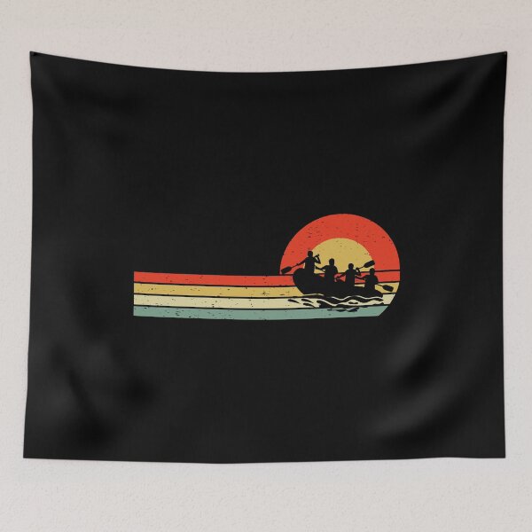 Item preview, Vintage Retro Rafting Rafter River Paddle Gift designed and sold by TastefulTees.