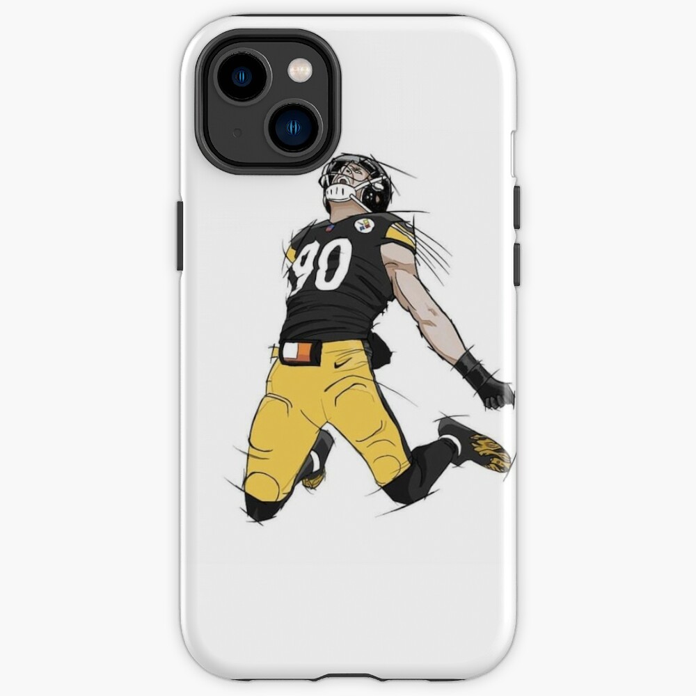 T.J. Watt Pittsburgh Steelers Jersey Back Phone Case iPhone Case & Cover  Greeting Card for Sale by cwijeta