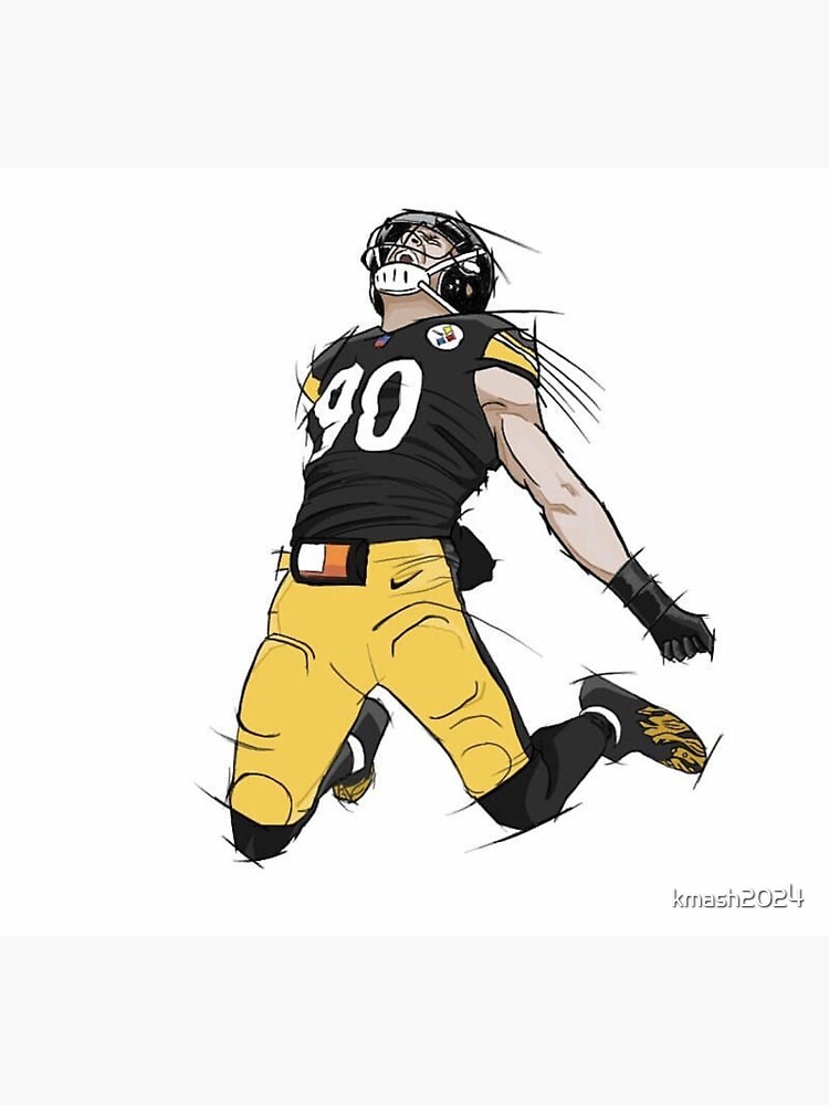 TJ Watt Decal' Sticker for Sale by kmash2024