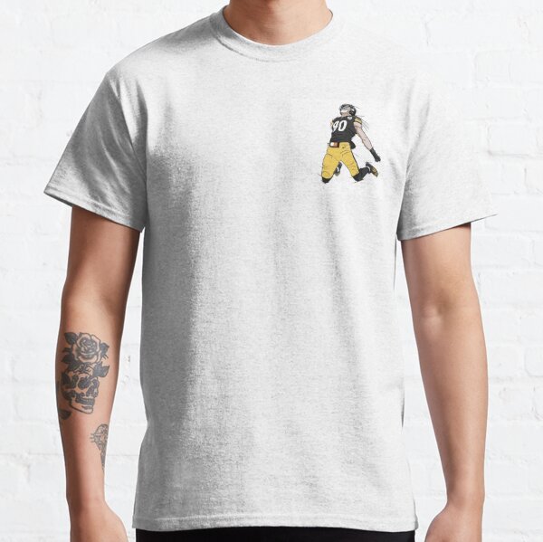 T.J. Watt Pittsburgh Steelers Men's Pro Line Backer T-Shirt - Ash