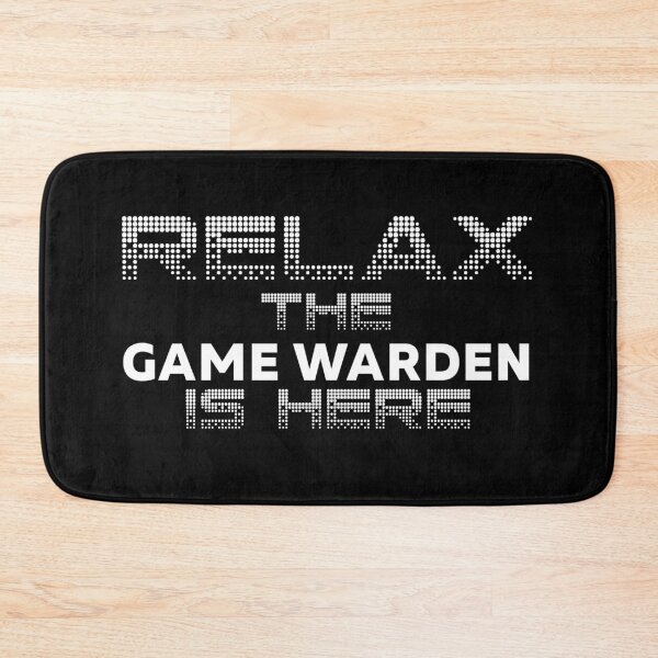 Item preview, Relax Game Warden is here designed and sold by Teelogic.