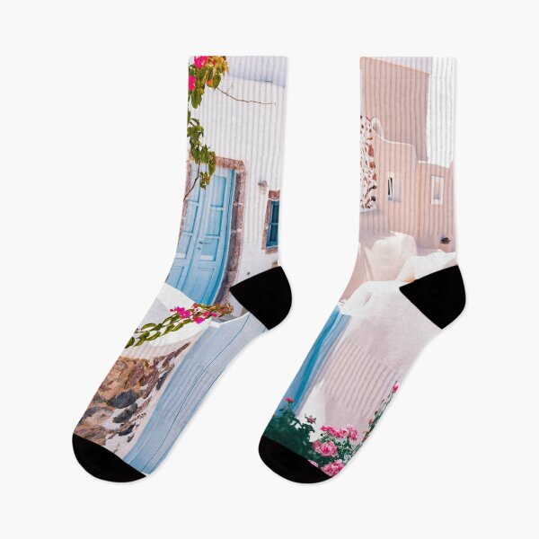 Item preview, Santorini, Floral Garden  designed and sold by Erika Bartha.
