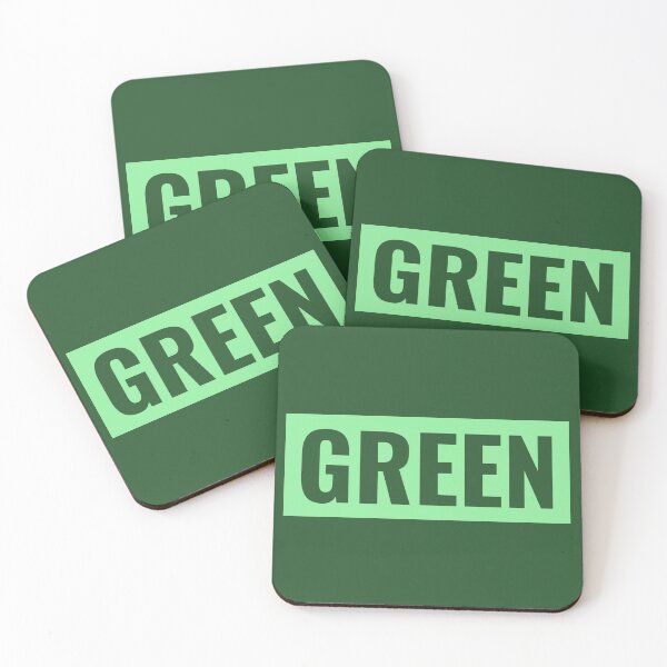 Item preview, Green text simple classic typography designed and sold by AmongOtherThngs.
