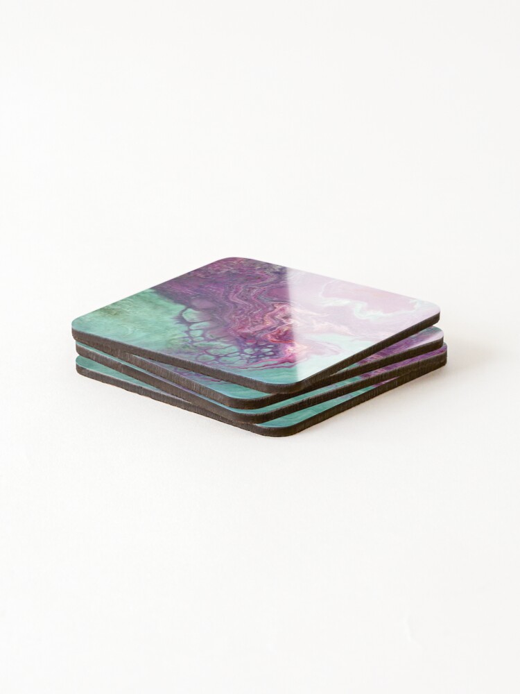 Thumbnail 4 of 5, Coasters (Set of 4), Phoenix Rising designed and sold by The7Rays.