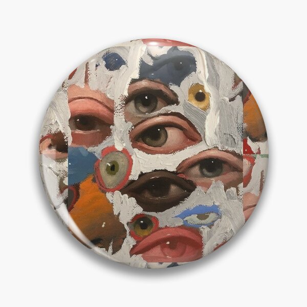 Item preview, Painted Eye Collage Design designed and sold by Blonded Designs.