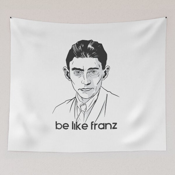 Artikelvorschau, Sei wie Franz - Franz Kafka Zeichnung entworfen und verkauft von ArticaDesign.