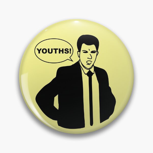 Item preview, Schmidt Yelling YOUTHS! (large) designed and sold by LyndseySiebers.