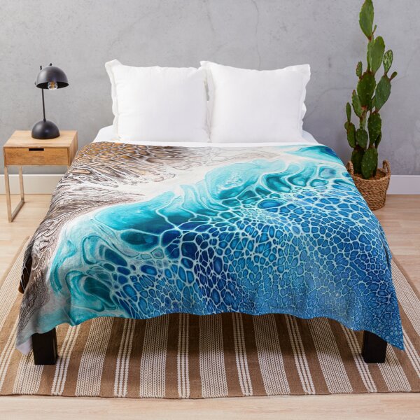 Item preview, Beach / Ocean Inspired Fluid Art designed and sold by CrystalCoast.