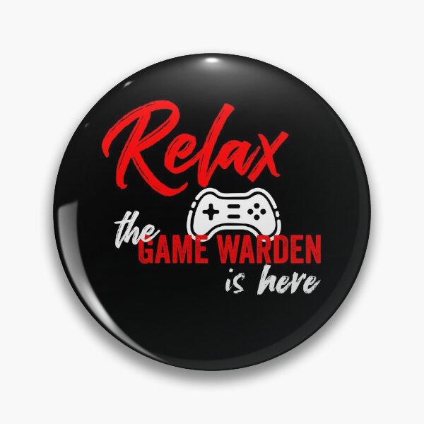 Item preview, Relax Game Warden is here designed and sold by Teelogic.