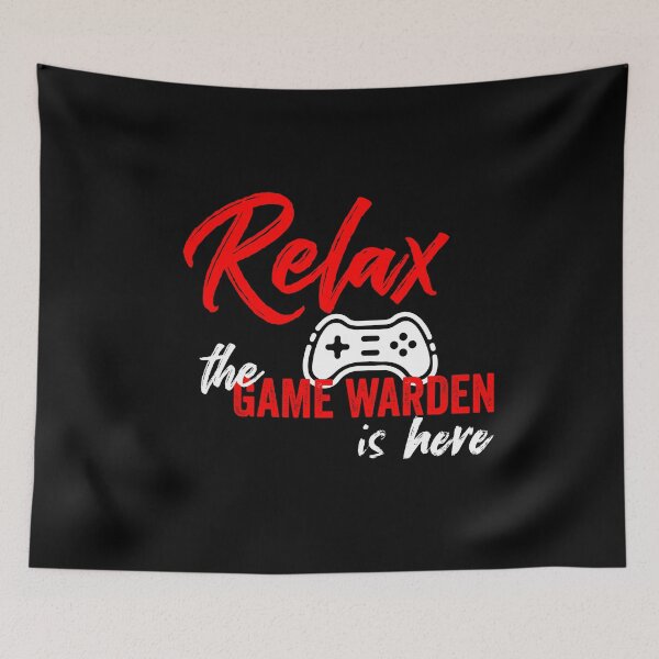 Item preview, Relax Game Warden is here designed and sold by Teelogic.