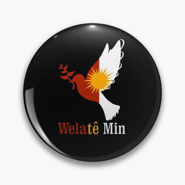 Item preview, Welate Min Ezidxan flag Ezidi bird designed and sold by AdelloDeAmo.