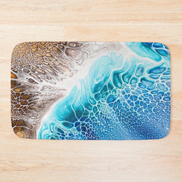 Item preview, Beach / Ocean Inspired Fluid Art designed and sold by CrystalCoast.