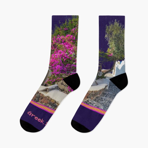 Item preview, Santorini, Floral Street  designed and sold by Erika Bartha.