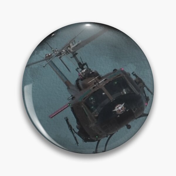 Item preview, US Huey Vietnam War WATERCOLOR black background designed and sold by FDbubble1986.