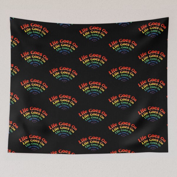 Item preview, Life goes on rainbow designed and sold by GdaySnoopy.