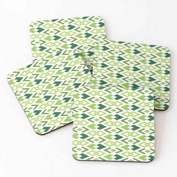 Item preview, Argyled Arrows Geometric Pattern – Green designed and sold by RoguePatterns.