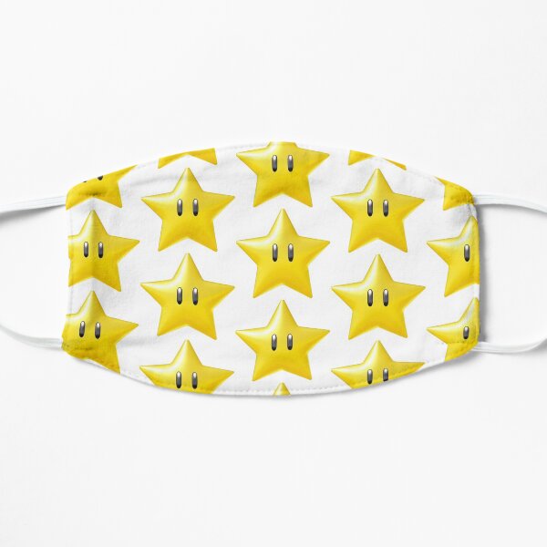 Estrella de Nintendo Mascarilla plana