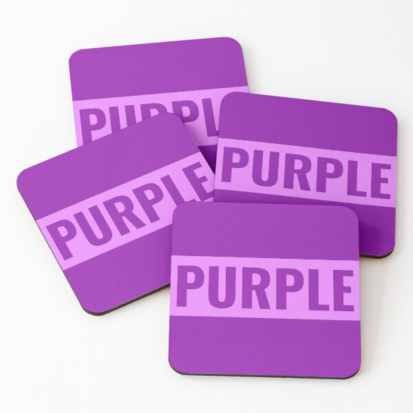 Item preview, Purple text simple classic typography designed and sold by AmongOtherThngs.