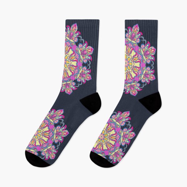 Item preview, Purple mandala flower  designed and sold by urban-color.