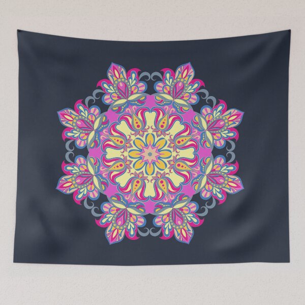 Item preview, Purple mandala flower  designed and sold by urban-color.