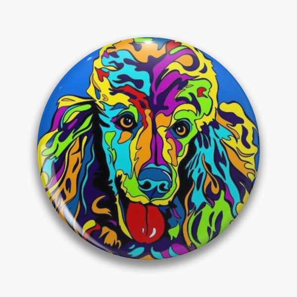 Item preview, Poodle cute pet dog dogs pets puppy art caniche pop art designed and sold by Coolstuff4you71.