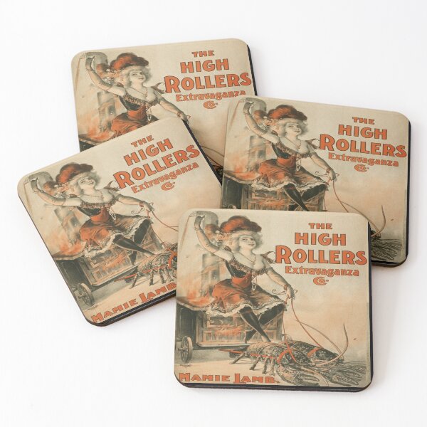 Item preview, High Rollers Vintage Burlesque Print designed and sold by Slydell1.
