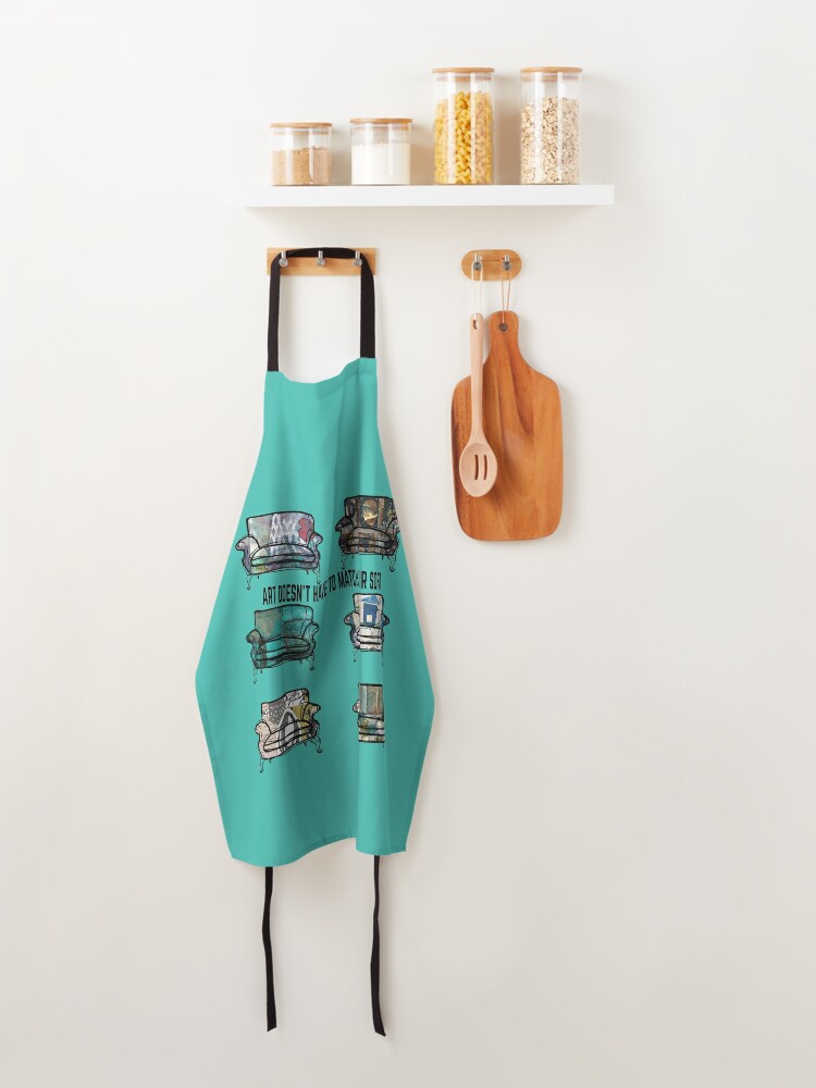 Alternate view of Art Doesn't Have to Match Your Sofa Apron