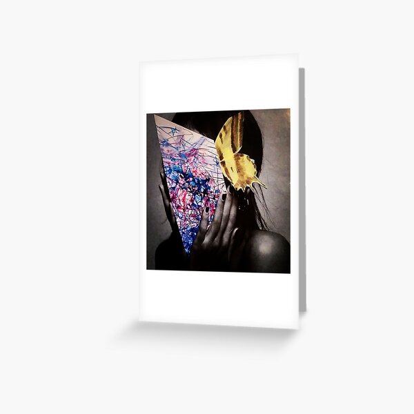 "Butterfly Girl" Greeting Card