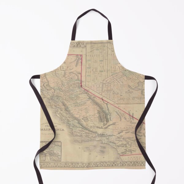 Item preview, Vintage Map Of California designed and sold by Slydell1.