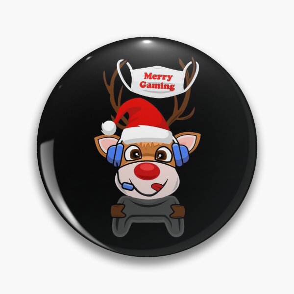 Item preview, Face Mask Reindeer Gamer Gaming Console designed and sold by besTmanuFacture.