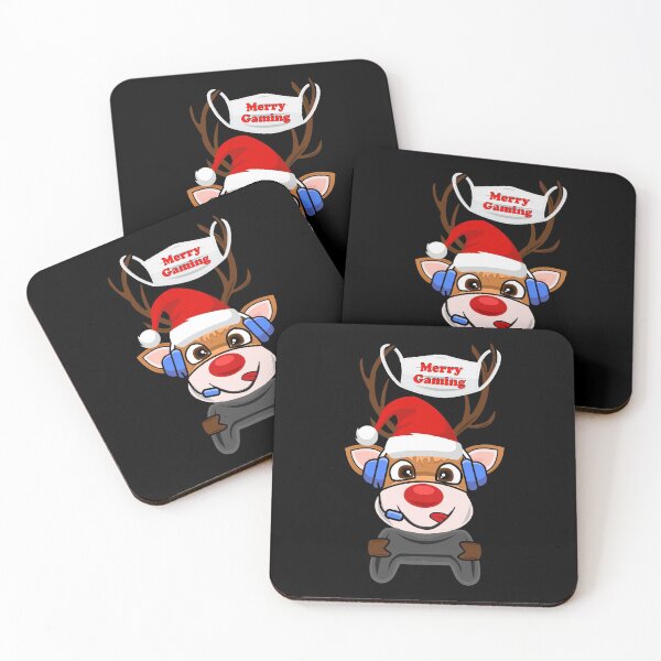 Item preview, Face Mask Reindeer Gamer Gaming Console designed and sold by besTmanuFacture.