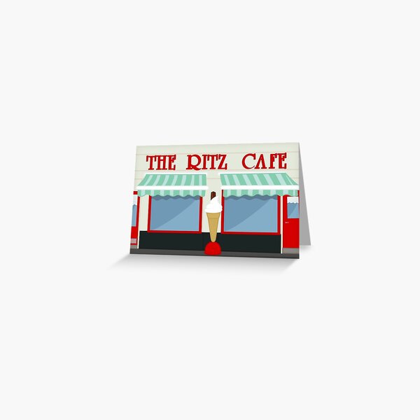 Aperçu de l'œuvre Le Ritz Cafe, Millport créée et vendue par lunajane.