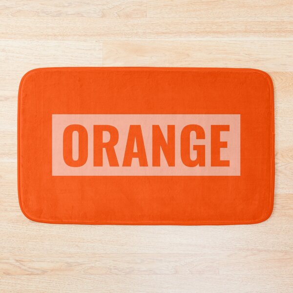 Item preview, Orange text simple classic typography designed and sold by AmongOtherThngs.