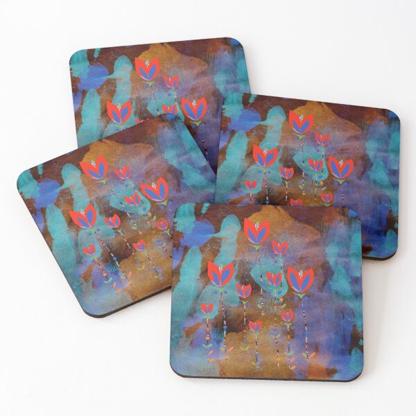 Item preview, Neon tulips,  designed and sold by ZjalDesign.