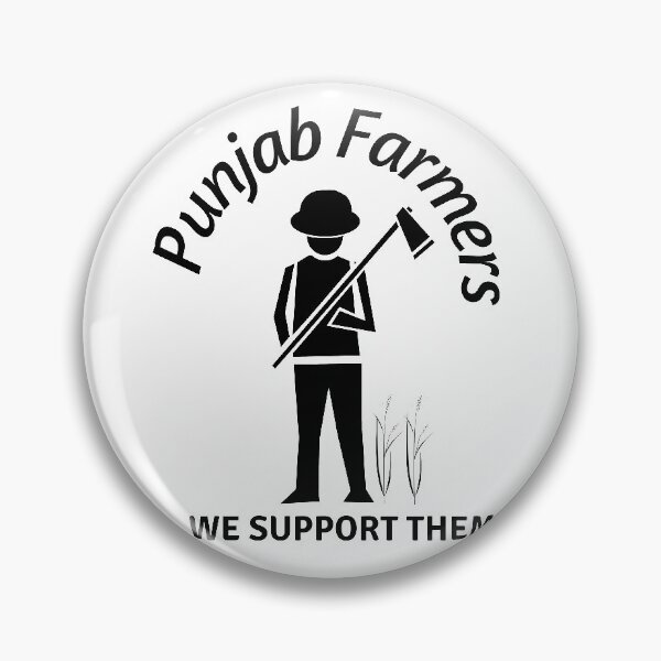 Item preview, pujab Farmers we support them designed and sold by MoreArt15.